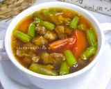 Foto langkah ke 5 dari resep Asem-Asem Daging Buncis.