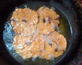 A picture of step 4 of Jowari khare.