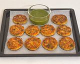 A picture of step 9 of Punjabi Style Paneer Tikki – Protein-Rich Snack – Street-Style Flavors.