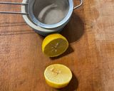 A picture of step 12 of Benford’s Lemon Pasta.
