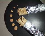 A picture of step 10 of Healthy pizza wrap.