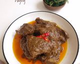 Foto langkah ke 4 dari resep Rendang Daging (bumbu praktis).