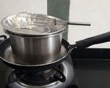 A picture of step 4 of Rice Khichu.