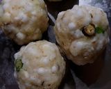 A picture of step 4 of Sabudana Vada Pops.