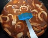 Foto del paso 10 de la receta 🦑Calamares en salsa americana 🇺🇸