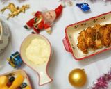 Hình bước làm 1 của món Bữa tiệc Giáng Sinh hình cây thông Noel