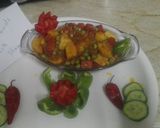 A picture of step 5 of Mixed vegetables.