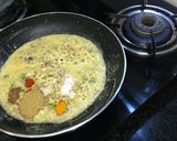 A picture of step 5 of Garlic spinach curry  or Palak lahsuni.