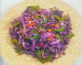 Foto langkah ke 4 dari resep Tumis Pare Kol Ungu.