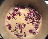 A picture of step 2 of Creamy tofu pasta.