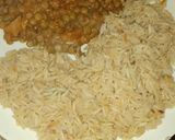 Foto del paso 3 de la receta: Lentejeada de bondiola de cerdo con arroz🍛🍛