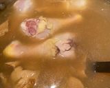 A picture of step 2 of Bamboo Shoot Soup with Chicken Feet and Pork Hock.
