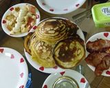 A picture of step 5 of Fluffy pancakes.