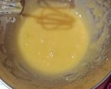A picture of step 5 of Center filled chocolate cup cakes😋.