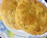 A picture of step 5 of Keema puri.