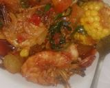 Foto langkah ke 4 dari resep Udang jagung asam Pedas manis.