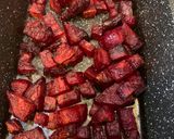 Céklás rizottó fetával recept fázis 8 fotója