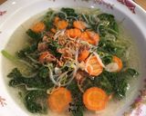 Foto langkah ke 3 dari resep Sayur bening bayam tauge.