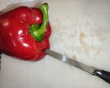 Foto del paso 2 de la receta: Pimientos rellenos al horno con arroz