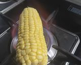 A picture of step 2 of Roasted corn.
