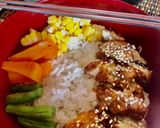 Foto langkah ke 9 dari resep Chicken Teriyaki Rice Bowl Simple.