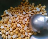 A picture of step 1 of Gujju's protein ladoo.