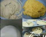 A picture of step 1 of Pressure Cooker Besan Naan Khatai.