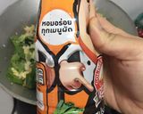 รูปขั้นตอนการทำที่ 4 ของ “ข้าวผัดไร้เนื้อสัตว์”