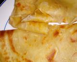 A picture of step 9 of Soft layered Carrot chapatis.