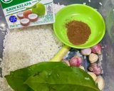 Foto langkah ke 1 dari resep Nasi Rempah Merah Putih Udang Bakar Jimbaran.
