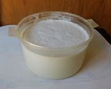 A picture of step 2 of Dosai with jowar flour.