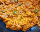 A picture of step 5 of Mushroom Butter Masala Curry / Mushroom Makhani.