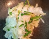 蔥炒高麗菜的食譜步驟2照片