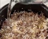 A picture of step 3 of Beef Rice Bowl with Rice Cooker.