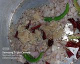 A picture of step 3 of Fish curry.