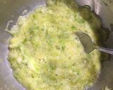 A picture of step 3 of Cabbage Pancakes.