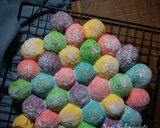 Foto langkah ke 9 dari resep Rainbow Bubble Bread.