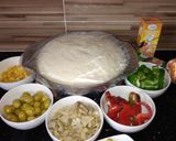 صورة لخطوة 1 من وصفة بيتزا روايال 🍕🍕