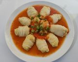 Foto langkah ke 6 dari resep Sawi gulung ayam.