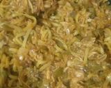 A picture of step 2 of Chicken noodles Frankie.