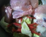 A picture of step 3 of Hot_n_Sour_SoupWith Fried_Wonton.