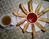 A picture of step 6 of Potato Wedges.