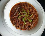 A picture of step 13 of Nigerian carrot fried rice with minced meat soup.