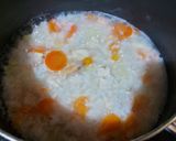Foto langkah ke 2 dari resep Bubur udang kentang wortel tempe (MPASI).