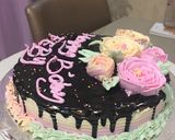 Foto langkah ke 7 dari resep Cake ultah apa ada nya😁.