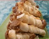 Foto del paso 6 de la receta: Cañoncitos rellenos de dulce de almendras apto aplv