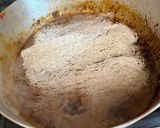 A picture of step 6 of Chicken & Shrimp Miki Bihon Guisado.