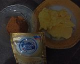 Foto langkah ke 1 dari resep Eggless Palm and Mede Cookies.