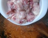 Gambar langkah 2 resipi Teresek Kacang Panjang.