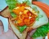 Foto langkah ke 5 dari resep Sandwich Telur Simple.